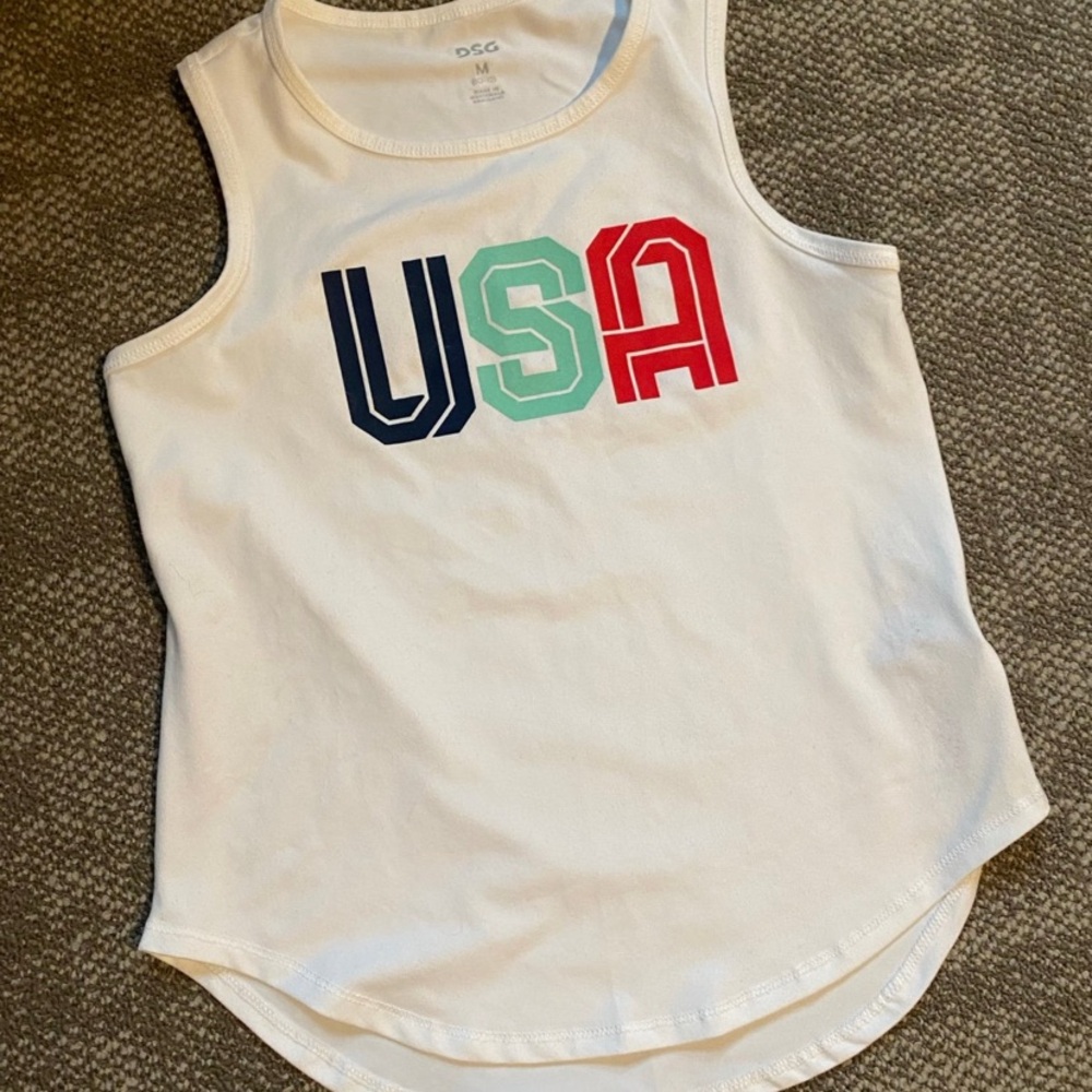 DSG “USA” tank top - perfect for the 4th of July